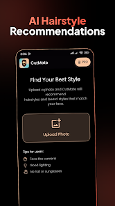 CutMate profile and saved looks